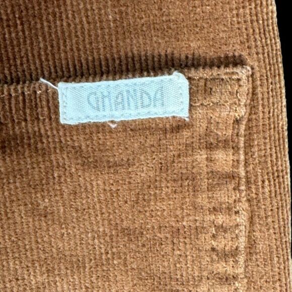 Ghana Australia RustyTan High Rise Corduroy Flare Pants Sz 8/US 4 - Picture 8 of 12